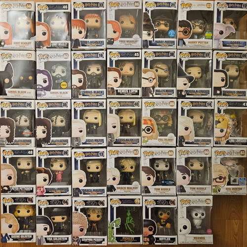 Rare Funko Pop! Movies, Horror, Harry Potter, Sports, UFC, WWE figures