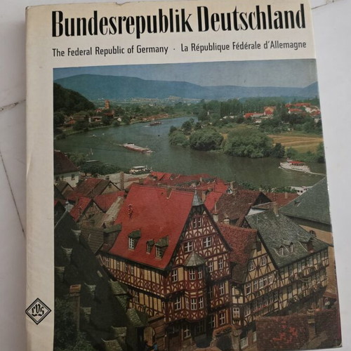 Bundesrepublik Deutschland Otto Siegner vintage photobook used, English