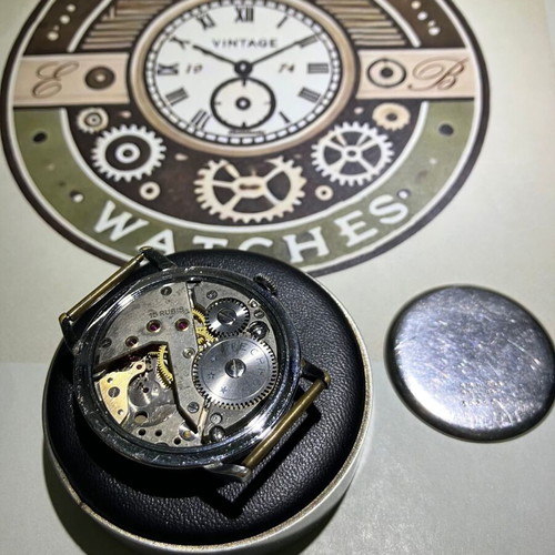 Unitas 6310N mechanism used for parts, Technos dial
