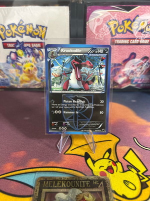 Pokemon card Krookodile rare plasma freeze σαν καινούργιο