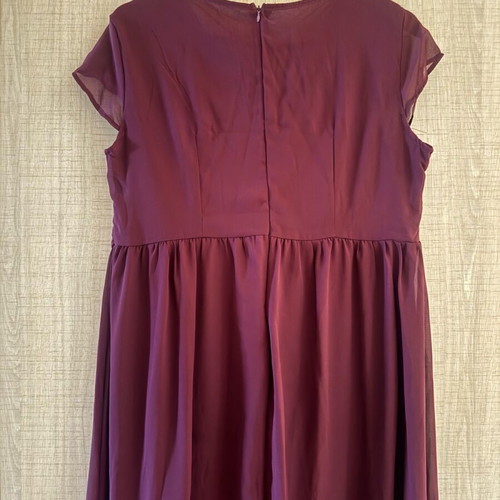Evening dress Bordeaux mauve size XL like new