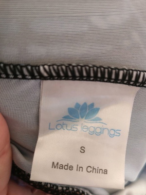 Lotus leggings used, multicolor, size S