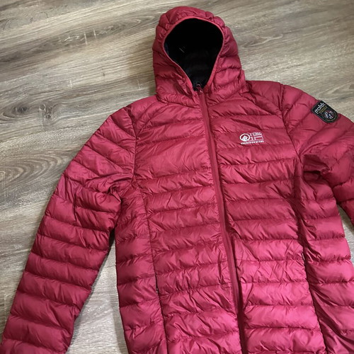 Rokk Norway 700Cuin Down Jacket men's used, size M, red