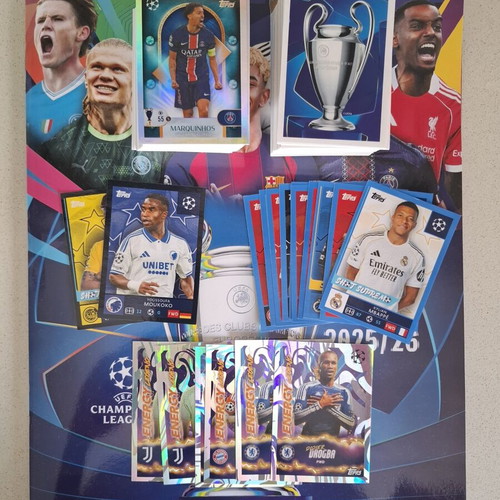 Topps Champions League 2025-26 Stickers New Collection