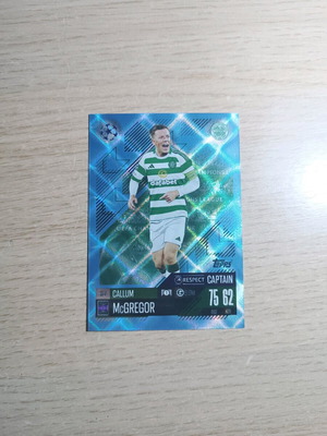 Topps Match Attax 24/25 Crystal Parallel Callum McGregor new