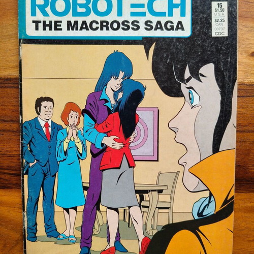 Robotech The Macross Saga 15 used comic, 1986