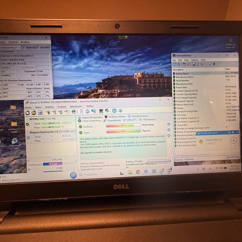 Dell Inspiron 15 3542 laptop like new with 8GB RAM and 120GB SSD