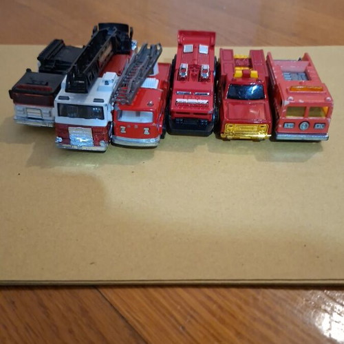 Fire truck toy cars used, pack