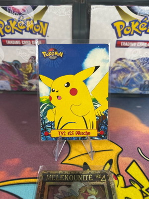 Pokemon card tv2 Nintendo Pikachu #25 used
