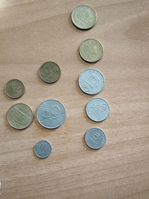 Drachma collection like new, various years