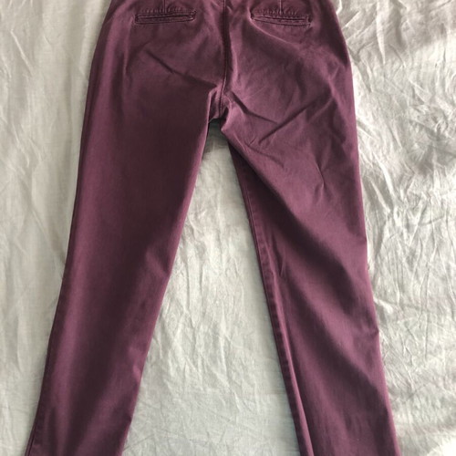 Benetton women's pants used, brown, size small