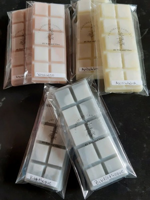 Handmade Snap Bars like new, coconut wax, various scents