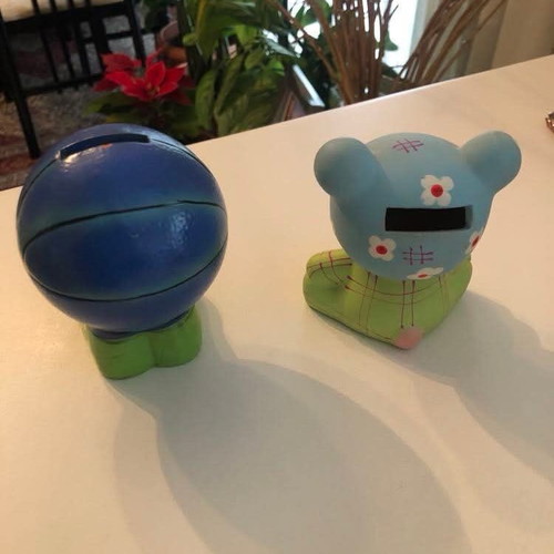 Piggy bank used