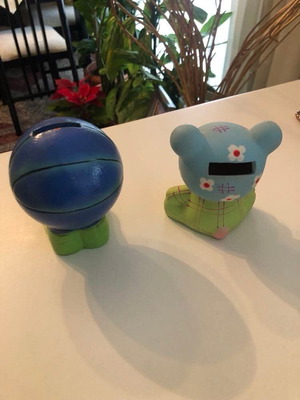 Piggy bank used
