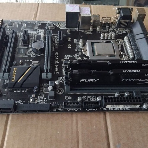 Gigabyte GA-H170-HD3 motherboard like new, Socket LGA1151