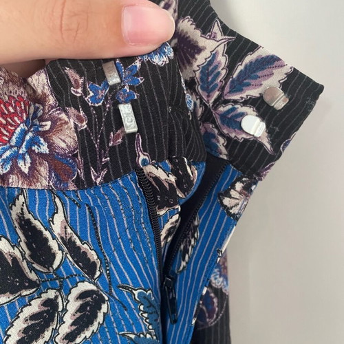 Zara multicolor elastic pants like new, size M, length 112cm