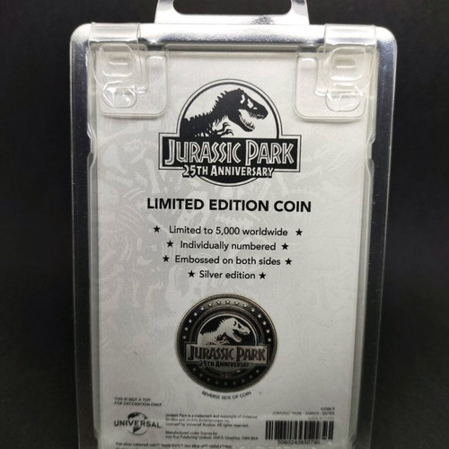 Jurassic Park Limited Edition Coin like new