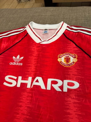 Manchester United 1990/92 retro shirt size L like new