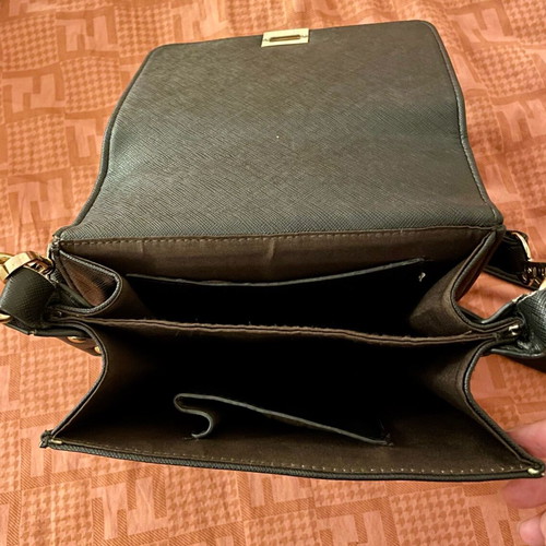 Alexi Andriotti shoulder bag like new, black, two compartments