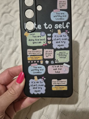 Samsung S'24 case like new, black
