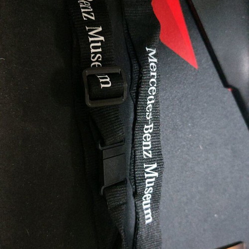 Lanyard keychain Mercedes Benz Museum like new, black