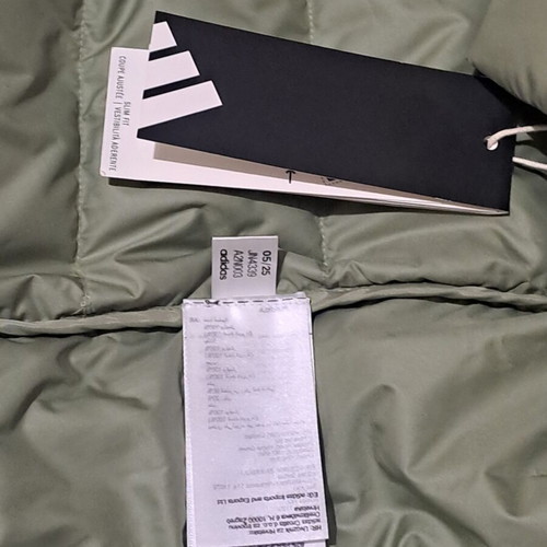 Adidas Light Down Jacket new size Medium, lightweight down jacket