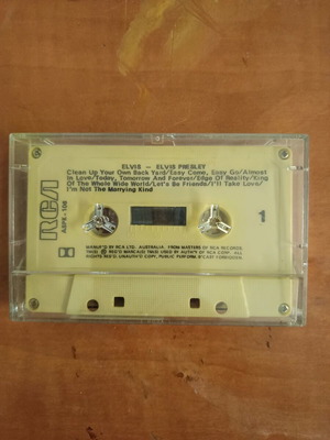 Elvis Presley cassette used RCA Australia