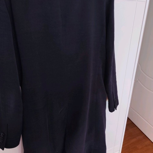 Coat used dark blue Rococo size 48 slim fit