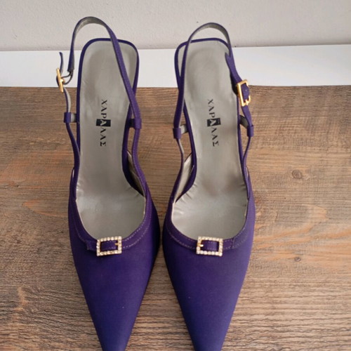 Haralas women's sandals like new, size 36, purple
