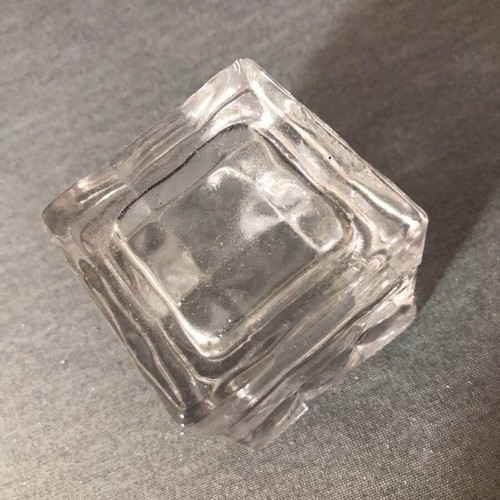Glass jar with lid container for acrylic liquid