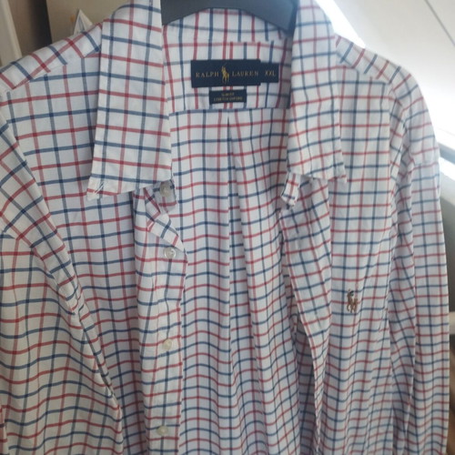 Αντρικό πουκάμισο Polo Ralph Lauren XXL πολύχρωμο καινούργιο