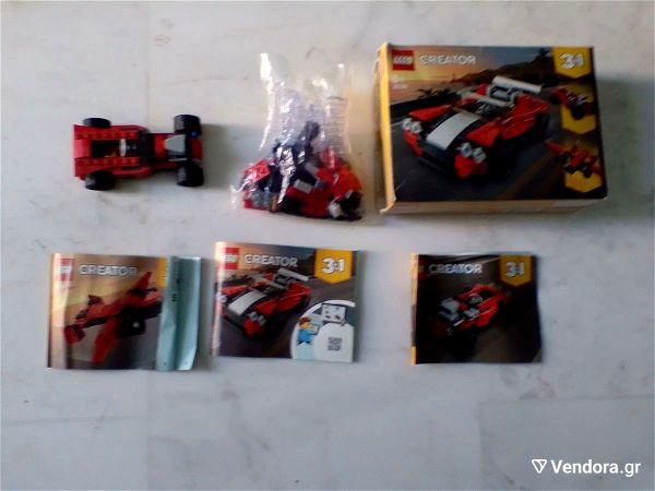 Lego Creator 3-in-1: Sports Car gia 6+ eton  (31100)