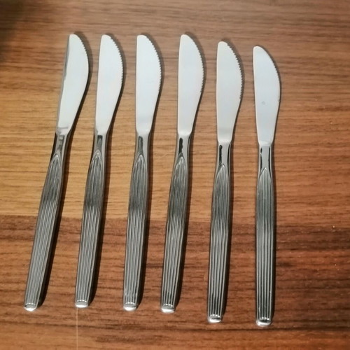 Rostfrei set of 6 knives like new, unused