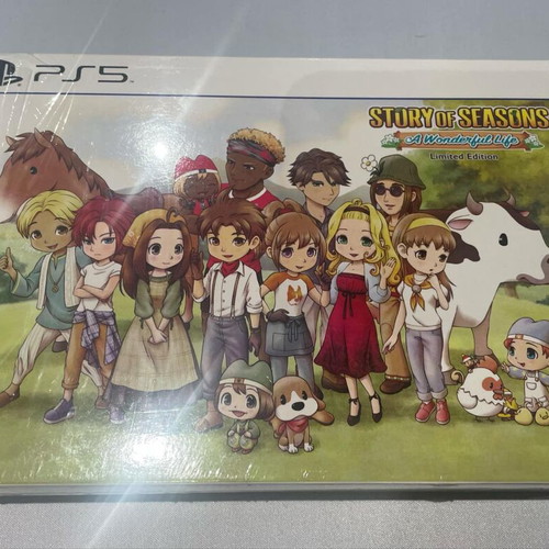 Story Of Seasons: A Wonderful Life Limited Edition PS5 game like new
