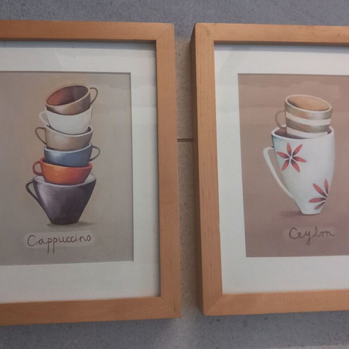 Ikea kitchen frames new, wooden set of 2, 20×26 cm
