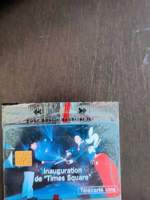 French phone card sealed new, 11,000 copies