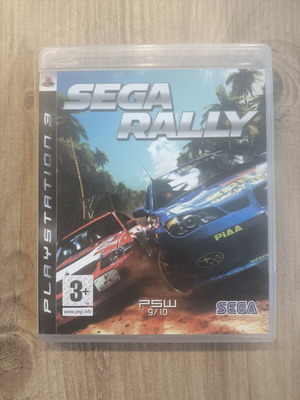 Sega Rally PlayStation 3 game like new, English version