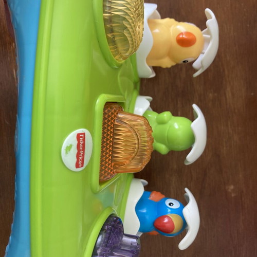 Fisher Price Pop-up Eggs interactive baby toy used