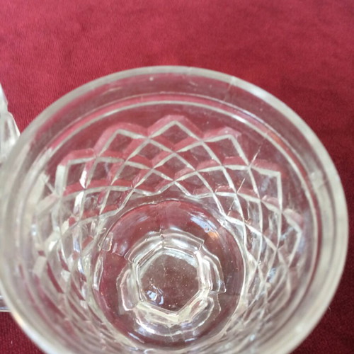 Vintage glasses used, set of 3 stemmed