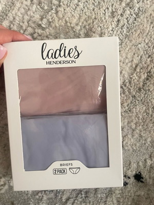 Ladies Henderson women's briefs 2 pack size S new