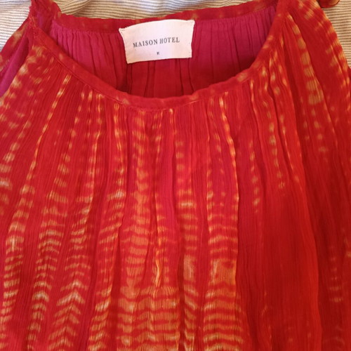 Maison Hotel red dress used, size medium