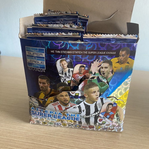Superleague 2019-20 Tapas Stickers Box, 50 Pieces, New