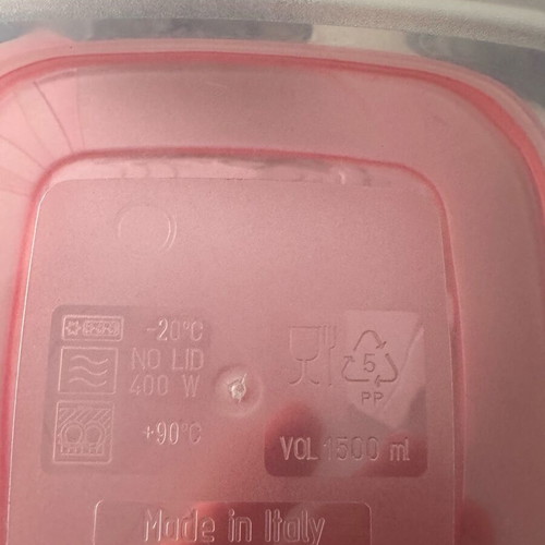 Tupperware set of 3 pieces new