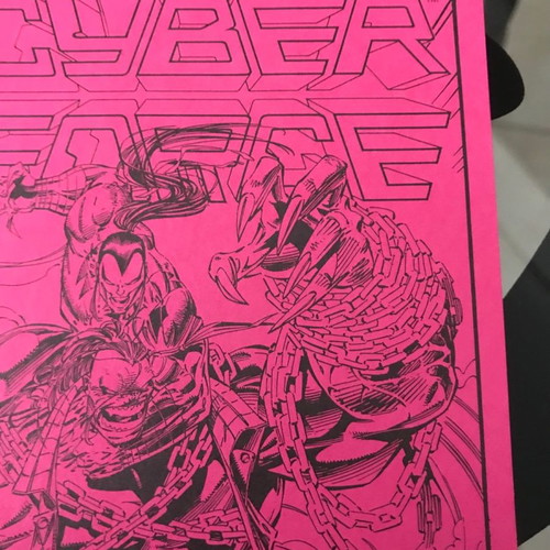 Cyberforce#3 Purple Ashcan Marc Silvestri new Image Comics mini-comic