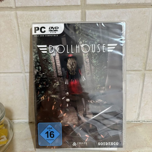 Dollhouse PC DVD with Steam code, sealed