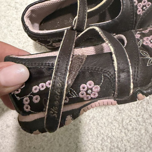 Skechers baby ballerinas like new, size 20.5