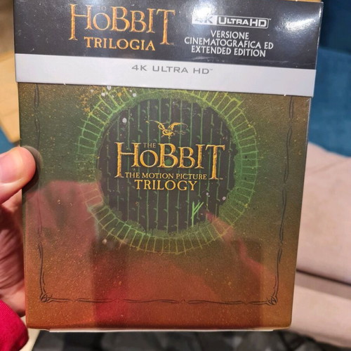 The Hobbit Trilogy Extended Steelbook καινούργιο χωρίς ελληνικούς υπότιτλους