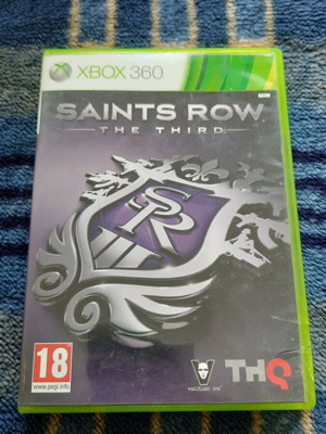 Saints Row The Third Xbox 360 used