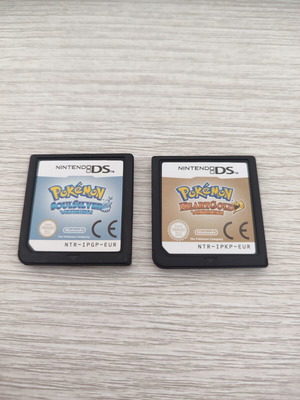 Pokemon SoulSilver και HeartGold παιχνίδια Nintendo DS μεταχειρισμένα