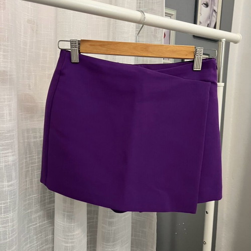 Zara purple pantsuit like new, size S